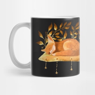 Sleeping baby fox Mug